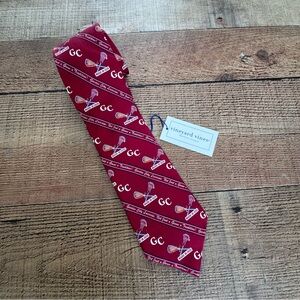 Vineyard Vines Tie 100% Silk Garden City Lacrosse NEW with  Tags